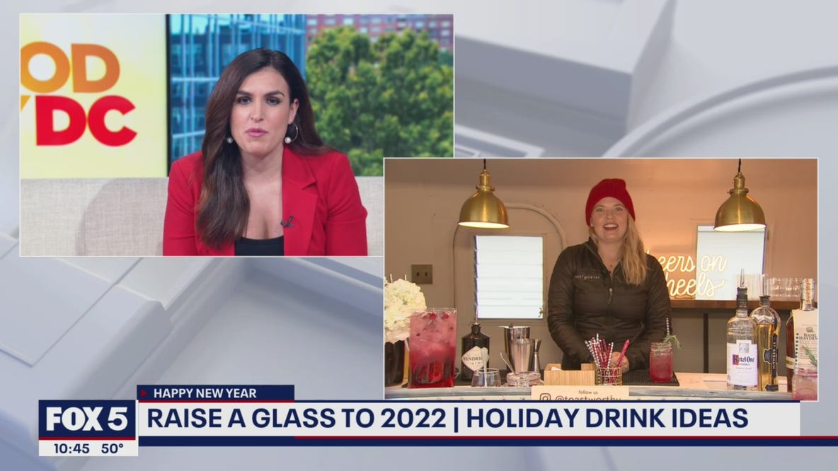 New Year’s holiday drink ideas from Toastworthy